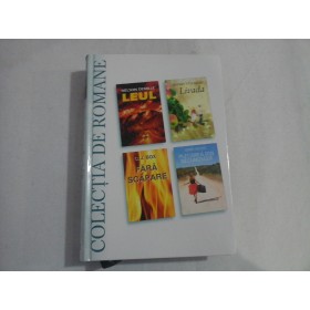     (Colectia de romane) 4 romane: LEUL (Nelson Demille) / LIVADA (Jeffrey Stepakoff) / FARA  SCAPARE (C. J. BOX) / PLECAREA  DIN  NECUNOSCUT ( Kerry Reichs)  